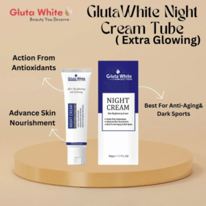Gluta White Night Cream – Advanced Skin Brightening, Nourishing & Anti-Aging Formula (50ml gluta white night cream – advanced skin brightening, nourishing & anti aging formula (50ml