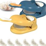 2 in 1 manual dumpling maker & dough press machine | portable samosa & gujiya mould tool | easy kitchen diy pastry accessory